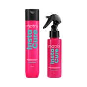 Matrix InstaCure Shampoo & Porosity Spray Combo, Ditch Damage from 1st Use|For All Hair Types