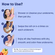 Aravi Organic Body Sunscreen Spray, Underarm Roll-On & Tinted Lip Balm Pack of 3 Combo