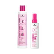 Schwarzkopf Professional Bonacure Color Protection Combo - (Shampoo + Spray Conditioner)