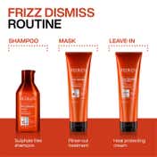 Redken's Anti-Frizz Combo - Frizz Dismiss Shampoo & Mask With Babassu Oil & Smoothening Complex