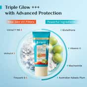 Pilgrim Glow Routine 10% Vitamin C Face Serum, SPF50+ PA++++ Sunscreen & Moisturizer Combo