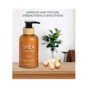 Beauty Garage Shea Retention Shampoo (300 ml) & Retention Butter (250 ml) Combo