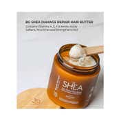 Beauty Garage Shea Retention Shampoo (300 ml) & Retention Butter (250 ml) Combo