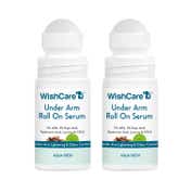 WishCare Aqua Fresh Underarm Roll On Serum-Reduces Pigmentation,Brightens Skin&Prevent Odour(50mlx2)