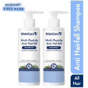 WishCare Multi Peptide Anti Hairfall Shampoo with Rosemary - Boosts Hair Growth (250mlx2)