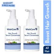 WishCare Hair Growth Serum Concentrate with Redensyl & Rosemary-In-Vivo Tested (30 ml x 2)