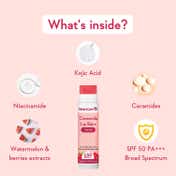 WishCare Ceramide Lip Balm Duo For Dark Pigmented Lips with SPF50PA+++ -Natural & Tinted (5 g each)