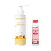 WishCare Ceramide Sun Protection Duo with SPF 50 PA++++ For Body & lips (200 ml + 5 g)