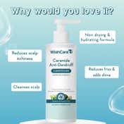 WishCare Hydrating AHA BHA Anti Dandruff Shampoo & Ceramide Conditioner (250 ml + 200 ml)