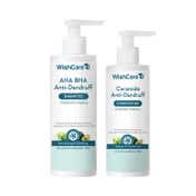 WishCare Hydrating AHA BHA Anti Dandruff Shampoo & Ceramide Conditioner (250 ml + 200 ml)