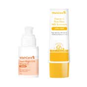 WishCare Brightening Face Duo Vitamin C SPF50 Face Sunscreen + Serum-Reduces Pigmentation(30ml+50ml)