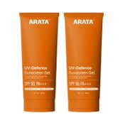 Arata UV Defence Sunscreen Gel  SPF 50+ & PA+++ (50 ml) Combo