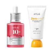 Anua Korean Glow Protection Brightening TXA Serum + Zero Cast SPF 50+ PA++++ Sunscreen Combo