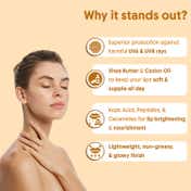 Aravi Organic Lip Glowy Balm With SPF 50 PA+++ - Kojic Acid & Ceramide Pack of 2 Combo