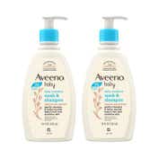 Aveeno Baby Daily Moisture Wash & Shampoo 532 Ml Combo
