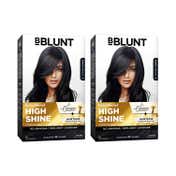 BBlunt Salon Secret High Shine Conditioning Hair Colour Natural Black Combo