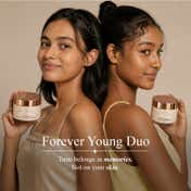 BiE - Beauty In Everything Forever Young Ritual Skincare Face Mask + Face Moisturizer Combo