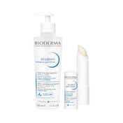 Bioderma Skin and Lip Nourishment with Atoderm Intensive Gel Creme (200 ml) & Lip Balm Combo