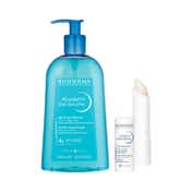 Bioderma Complete Dryness Care - Atoderm Gel douche (500 ml) and Lip Balm Combo
