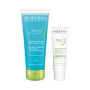Bioderma Oily & Acne-Prone Skin Combo with Sebium Hydra (40 ml) + Sebium Gel Moussant (100 ml) Combo