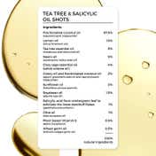 Brillare Tea Tree & Salicylic Oil Shots (48 ml) and Tea Tree Oil (100 ml) Dandruff  Scalp Combo