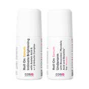 COS-IQ Intimate Brightening Roll-On Serum + Brightening Underarm Serum for Women Combo