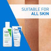 CeraVe Facewash & Moisturizer with Ceramides - Daily Skincare Routine for Normal To Dry Skin Combo