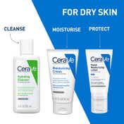 CeraVe Facewash & Moisturizer with Ceramides - Daily Skincare Routine for Normal To Dry Skin Combo