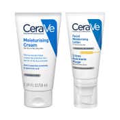 CeraVe Sun Protection AM lotion SPF 50 Sunscreen & Moisturizing Cream For Dry Skin Combo