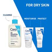 CeraVe Salicylic Acid Face Wash & Barrier Repair Moisturizing Cream for Dry Skin Combo