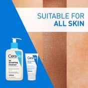 CeraVe Salicylic Acid Face Wash & Barrier Repair Moisturizing Cream for Dry Skin Combo