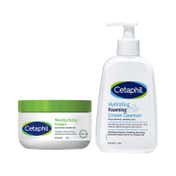 Cetaphil Hydrating Cleanser & Moisturising Cream Gentle Monsoon Cleanse & Hydrate Combo