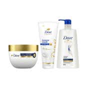 Dove Intense Repair Hair Combo - Shampoo + Conditioner +  Hair Mask