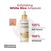 Dr.Melaxin Peel Shot Glow Rice Peeling Ampoule Duo Exfoliating Face & Body Scrub Combo