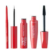 Faces Canada Magneteyes Range Trio Pack (Kajal + Eyeliner + Mascara) - Black