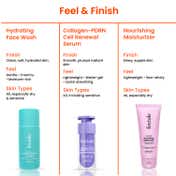 Foxtale Hydrate & Repair Kit Hydrating Face Wash Collagen-PDRN Serum & Moisturizer Combo