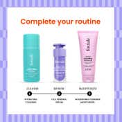 Foxtale Hydrate & Repair Kit Hydrating Face Wash Collagen-PDRN Serum & Moisturizer Combo