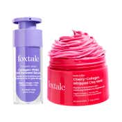 Foxtale Collagen Boost Duo Collagen-PDRN Cell Renewal Serum + Cherry-Collagen Clay Mask Combo