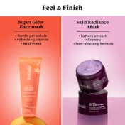 Foxtale Detan and Glow Duo Tan Removal + Glow-Boosting Skincare Combo - Mask + Face Wash