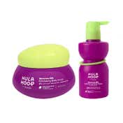 Hula Hoop Exfoliating Body Wash + Exfoliating Body Scrub by Foxtale Combo