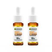 Garnier Bright Complete Night Vitamin C Serum With 10% Vitamin C Combo (Pack of 2) (15 ml + 15 ml)