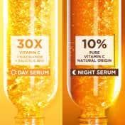 Garnier 30X Vitamin C Day + 10% Vitamin C Night Serum Pack of 2 Combo (15 ml + 15 ml)