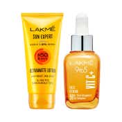 Lakme Vitamin C Serum & Matte Lotion Sunscreen