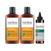 Hair Resq Thickening Dry Hair Thickening Shampoo, Conditioner & Hair Serum Combo