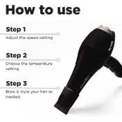 Ikonic Professional Blowout Combo - Blaze Hair Dryer & BDB25 Blow Dry Brush