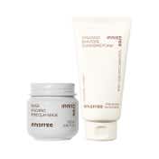 Innisfree Volcanic Range Skincare Duo: Clay Mask & Face Cleanser for Oily Skin Combo
