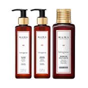 Kama Ayurveda Stimulate Growth, Balance and Nourish - Bringaras Oil, Shampoo and Conditioner Combo