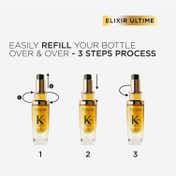 Kerastase Elixir Ultime Hair Oil-In-Serum Refillable + Oil-In-Serum Refill Combo