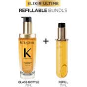 Kerastase Elixir Ultime Hair Oil-In-Serum Refillable + Oil-In-Serum Refill Combo