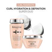 Kerastase Curl Manifesto Shampoo (Sulphate-Free) & Hair Mask Combo for Curly & Wavy Hair